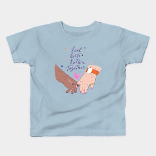 lgbt hands Kids T-Shirt